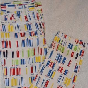 Vintage Versace Barcode Jeans